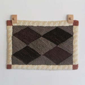 Harlequin Rug (brown/cream/rust)